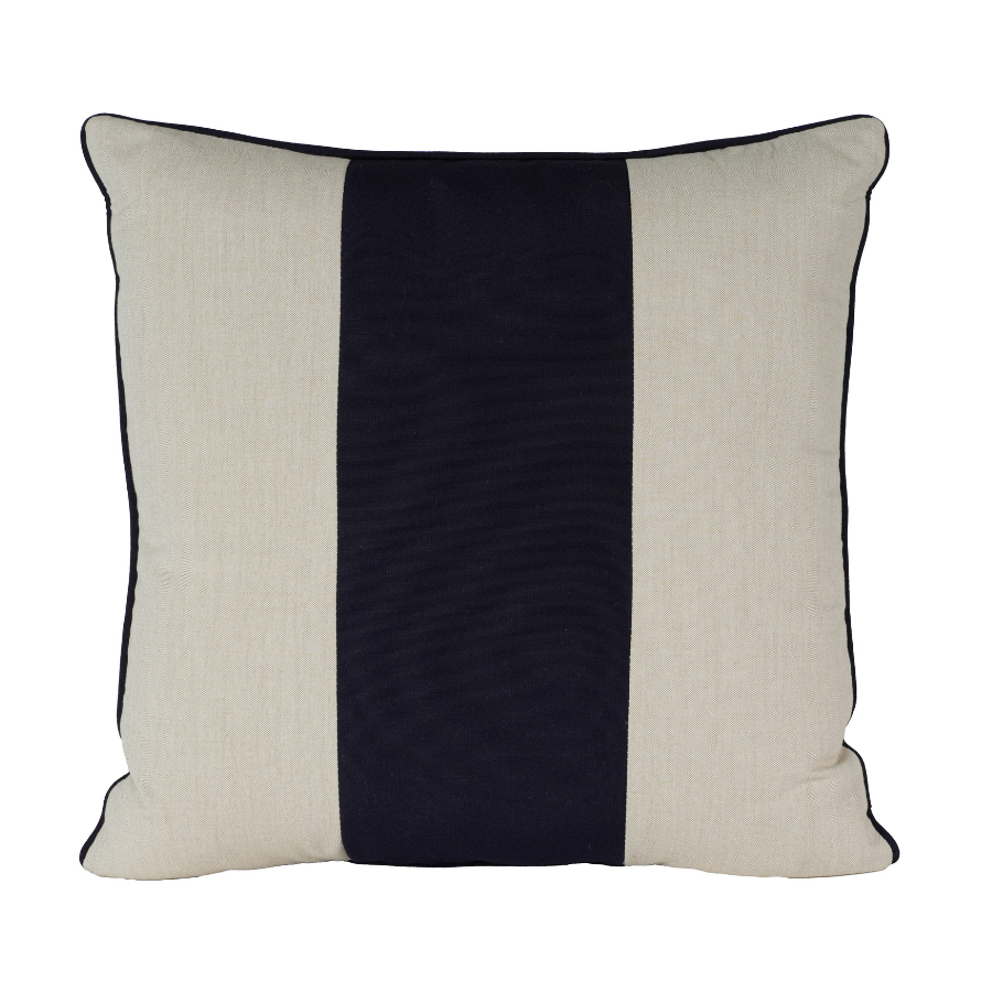 20" Black Color Block Toss (Set of 2)