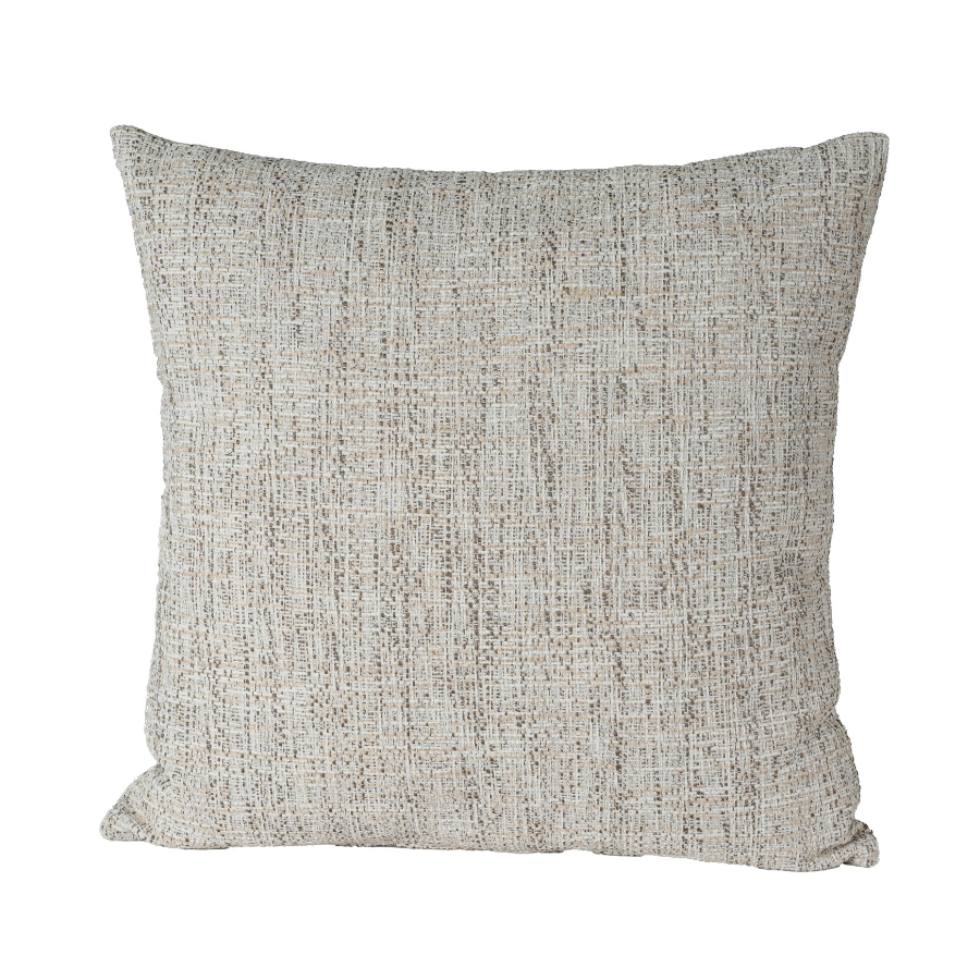 20" Pebbled Taupe Toss (Set of 2)