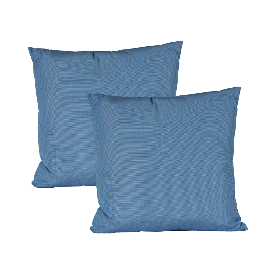 20" Canvas Air Blue Toss (Set of 2)