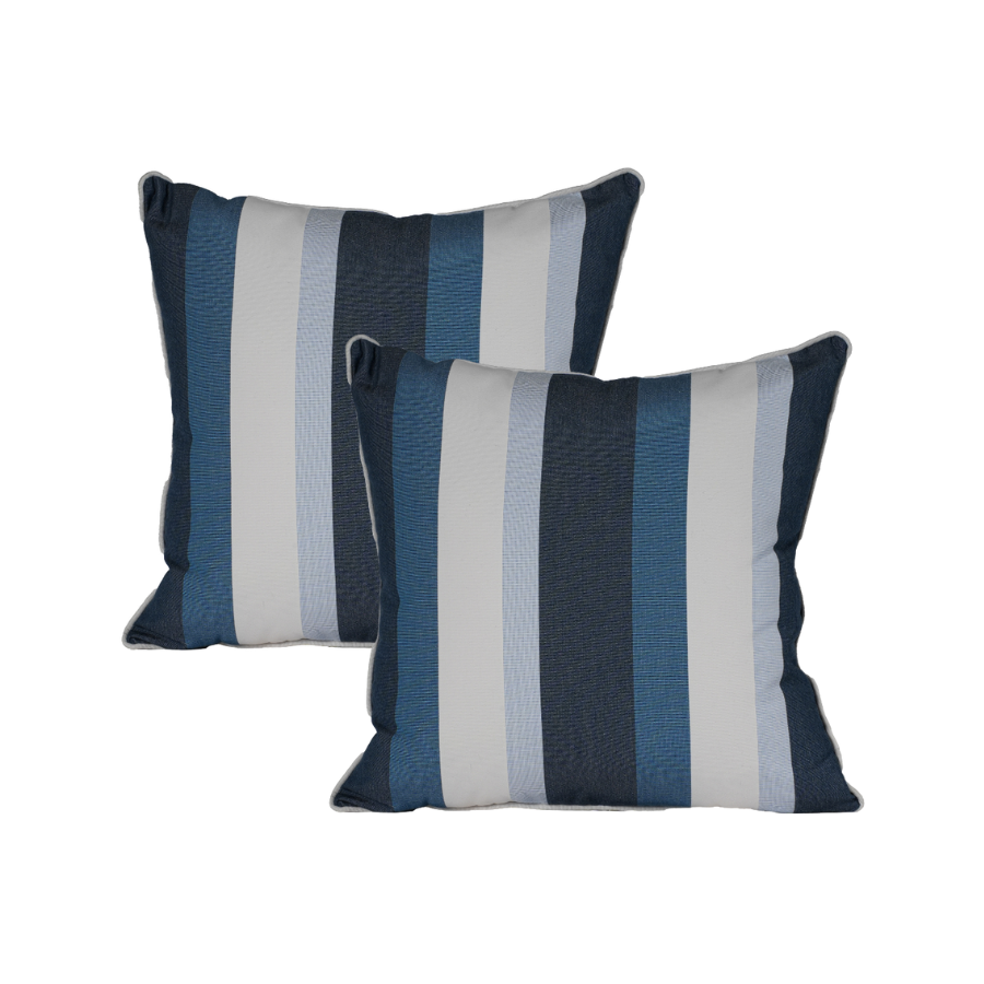 20" Gateway Coast Piped Toss (Set of 2)