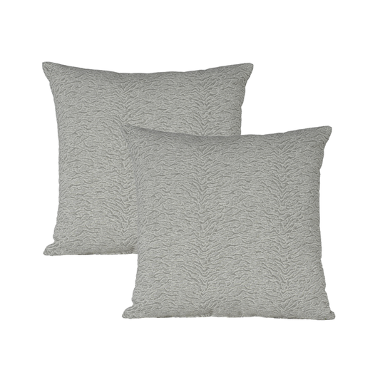 20" Grey Hide Toss (Set of 2)