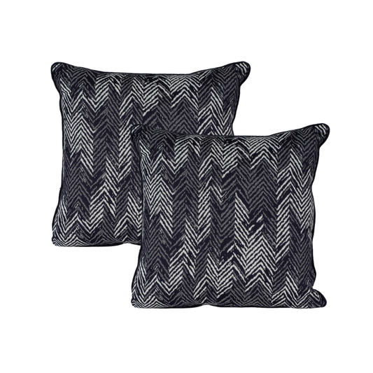 20" Navy Arrowhead Toss (Set of 2)