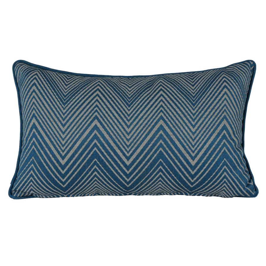 12x20" Ocean Flamestitch Lumbar (Set of 2)