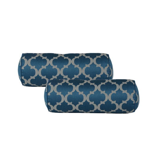 8x20" Ocean Trellis Bolster (Set of 2)