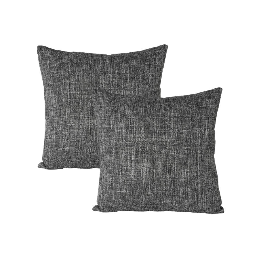 20" Pebbled Charcoal Toss (Set of 2)