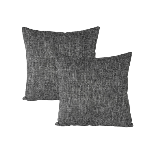 20" Pebbled Charcoal Toss (Set of 2)