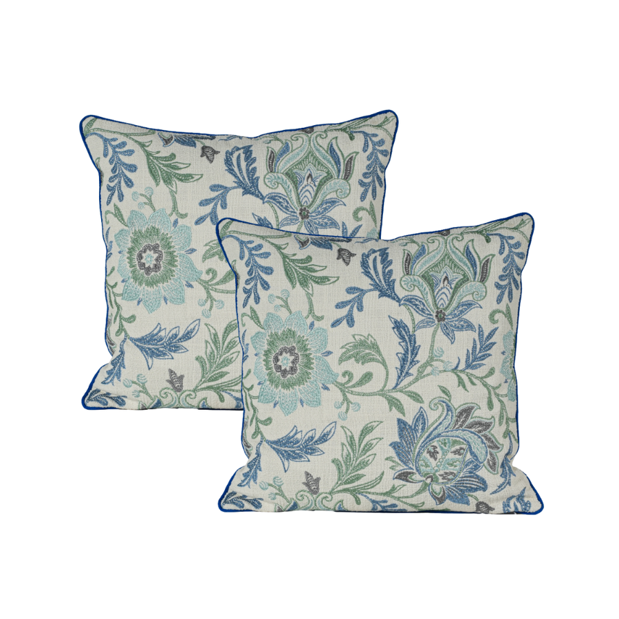 20" Seabreeze Botanical Toss (Set of 2)